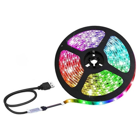 

LED Lights StripS USB Infrared Control RGB SMD2835 DC5V 1M 2M 3M 4M 5M Flexible Lamp Tape Diode TV Background Lighting luces LED