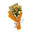 thumbnail image 1 of Lipstore Completed Crochet Flowers Bouquet Birthday Gift Artificial Flowers Orange, 1 of 8