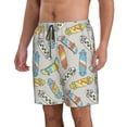 thumbnail image 2 of Naloa Skateboard Men's Beach Shorts, Surfing shorts, Swim trunks, Quick Dry Swim Trunks for Surfing Beach Fun - Small, 2 of 9