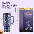 thumbnail image 5 of 40oz Festival Stainless Steel Insulated Tumbler，Food-Grade Stainless Steel ，Non-slip & Leak-proof, Keeps Drinks Hot or Cold, Perfect Gift for Halloween Parties, 5 of 6
