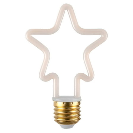 

NUOLUX Vintage E27 Light Bulb Simple Line Design Light Bulb Party Home Lamp Accessory