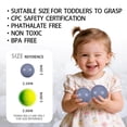 thumbnail image 6 of Ball Pit Balls for Toddlers, BPA Free Crush Proof Plastic Toy Balls for Ball Pit, Children's Pool Water Toys, Macaron Ocean Balls for Play Tent 2.15 Inch Pack of 100, 6 of 7