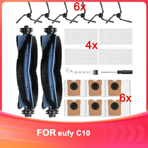 Paquete de 20 Accesorios de Repuesto Compatibles con la Aspiradora Robot para C10 Compatible Mejor Como los Accesorios
