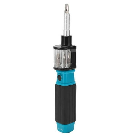 

Goodhd 6-in-1 Multi-bit Ratchet Screwdriver SL3 SL4 SL6 PH1 PH2 PH3 Maintenance Tools