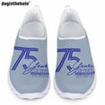thumbnail image 1 of Zapatos casuales de mujer Doginthehole, zapatos planos de moda de la hermandad Zeta Amicae, zapatillas sin cordones para exteriores, zapatos de malla transpirables de verano, 1 of 5