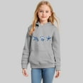 thumbnail image 2 of Sweat à Capuche Imprimé pour Enfants Manches Longues Vêtements d'Hiver Fille 3-4 Ans, 2 of 4