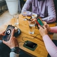 thumbnail image 6 of Moclever Portable Charger 2 in 1 Magnetic Wireless Power Bank 10000mAh PD20W Fast Charger MagSafe Wireless Battery for IOS Phones IOS Phone 14 Series and More, Green, 6 of 20