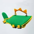 Swimwear Cute Dinosaur Shaped Dog Lifejacket Summer Swimsuit Pet Small
