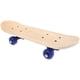 thumbnail image 1 of Tabla de skate en blanco, tabla de skate sin terminar, tabla de skate de madera, tabla de skate de doble cola con ruedas para pintura artística, reemplazo para decoración del hogar, 1 of 7
