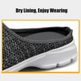 thumbnail image 5 of Men's And Women's Casual Slip on Half Shoes Breathable Arch Support Walking Mules Shoes Open Back Slip on Flats Non-Slip Sneakers Sandals, 5 of 11