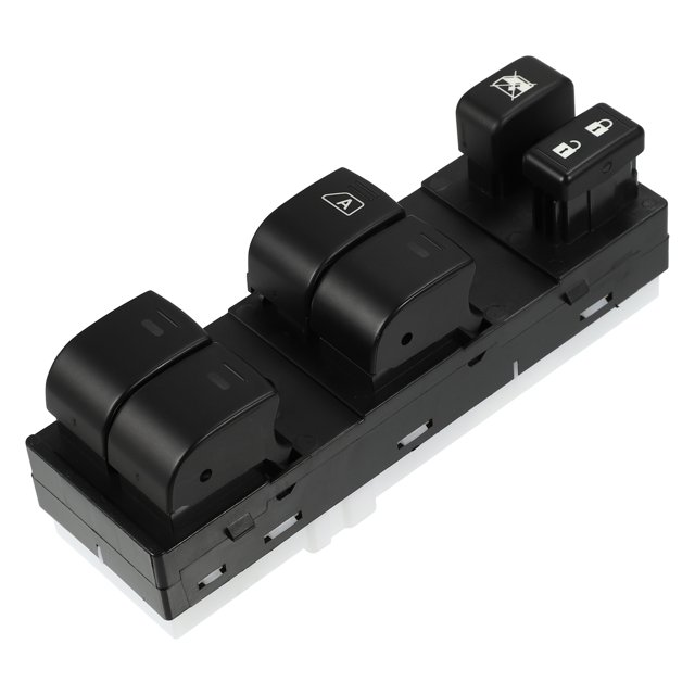 Unique Bargains Interruptor de elevalunas eléctrico del lado izquierdo del conductor para Subaru XV 2011 2012 2013 2014 83071-FJ031 Negro