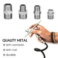 thumbnail image 3 of 8 Pieces Airbrush Flexible Adapter Fitting Connector Set for Compressor and Airbrush Hose, 3 of 8