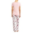 thumbnail image 2 of JV Apparel Women's and Women's Plus Short, Pant, and Sleep Top (3-Piece Set), 2 of 3