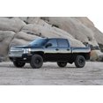 thumbnail image 2 of Fabtech Motorsports Lift Kit Suspension K1059 Budget System; 4 Inch Front Lift; 4 Inch Rear Lift; With Rear Performance Shock Absorbers; Black Components/White Shock Absorbers, 2 of 2