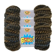LION BRAND YARN BOING OPAL ELASTIC BULKY ACRYLIC, POLYESTER MULTI-COLOR YARN 3-PACK