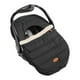 thumbnail image 1 of JJ Cole Funda de Invierno para Asiento de Coche de Bebé - Funda de Invierno para Asiento de Coche o Cochecito - Fundas de Asiento de Coche para Bebés con Forro de Sherpa Cálido - Negro, 1 of 5