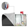 thumbnail image 5 of Xecao Vintage Wood with Floral for Mailbox Cover with Magnetic Strips, Waterproof and Sunscreen, Adds a Decorative Touch to Your Garden Yard., 5 of 9