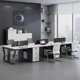thumbnail image 4 of Corner Executive Office Desk Study Drawers Gaming Workbench Desktop Cheap Office Desk Modern Scrivania Angolare Furniture HDH My Lux Decor Round, 4 of 11