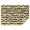 Sunflower and Stripe, variant on Sunflower and Bud White Pattern Rectangle Tablecloth 60"x120", Waterproof Polyester Wipeable Spillproof Table Cover for Dining Camping Indoor and Outdoor Use