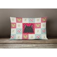 thumbnail image 3 of Carolines Treasures CK5236PW1216 Schipperke Love Canvas Fabric Decorative Pillow, Red, 12H x16W, multicolor, 3 of 3