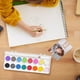 thumbnail image 5 of Set de acuarelas con forma de corazón | 12 o 16 colores de pigmento sólido con pincel | Caja cuadrada portátil para niños, estudiantes y artistas | Ideal para la escuela, viajes y regalos, 5 of 7