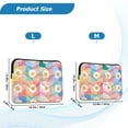 thumbnail image 4 of FORMRS 13-13.3 inch Laptop Sleeve Case Soft Carrying Quilted Computer Bag Cover, Pink Checkered Daisy, 4 of 7