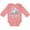 Mauve, variant on Inktastic My Great Aunt Loves Me Cute Elephants Clouds Moon and Stars Boys or Girls Long Sleeve Baby Bodysuit