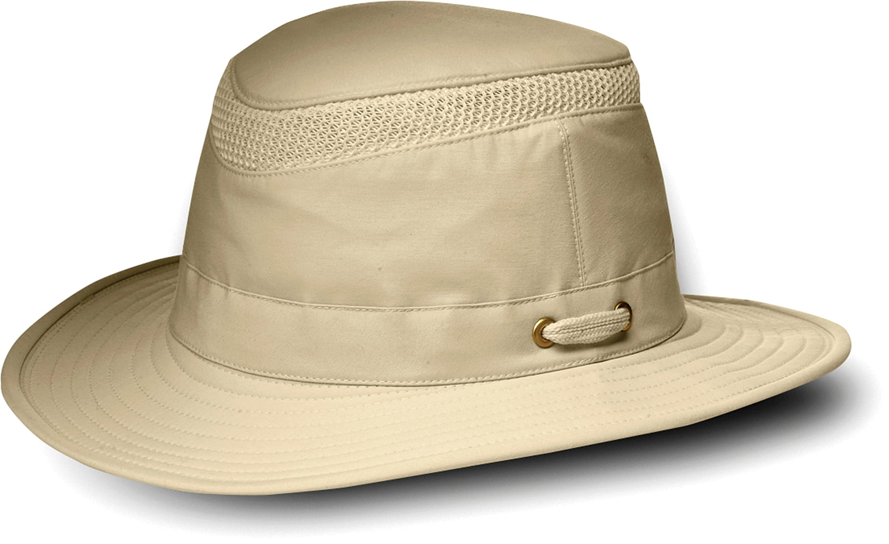 Down-Sloping Brim AirFlo Hat, Khaki 
