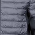 thumbnail image 4 of Teejays Mens Padded Full Zip Crossover Jacket, 4 of 4
