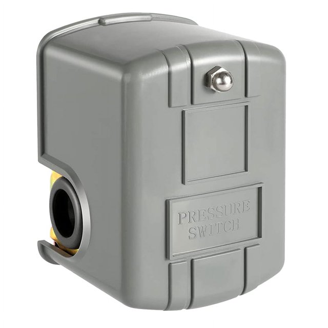Interruptor de PresióN para Bomba de Pozo, Interruptor de PresióN de Agua de 40-60 Psi Diferencial Ajustable, PresióN de Agua NPT Hembra de 1/4 de Pulgada