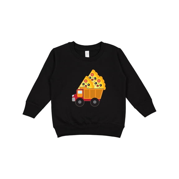 Inktastic Pizza Lover Food Truck Funny Toddler Sweatshirt