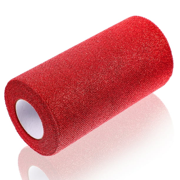 KAKOWELY rollo de tela de tul para decorar, hacer manualidades, tela de red de tul, malla de gasa