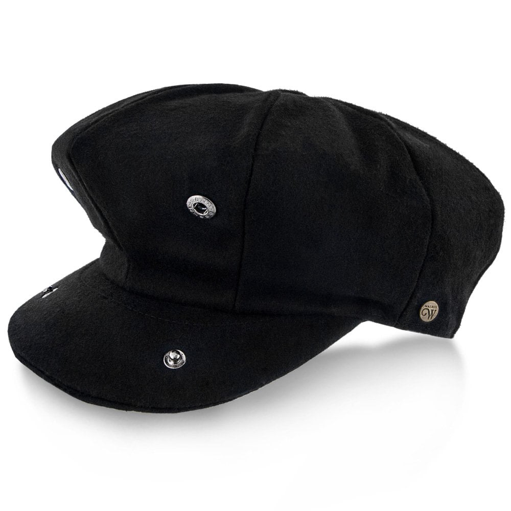 Shelby - Walrus Hat Wool Blend 8 Panel Newsboy Cap
