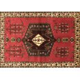 thumbnail image 1 of Ahgly Company Indoor Rectangle Persian Brown Traditional Area Rugs, 7' x 9', 1 of 4