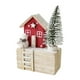 thumbnail image 3 of Casita navideña en un pequeño pueblo nevado, decoración de escritorio, ideal para regalar. Estilo B, 3 of 9