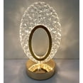 thumbnail image 2 of EONQY Crystal Led Touch Control Table Lamp, USB Rechargeable Atmosphere Bedside Lamp with 3 Levels Brightness for Bedroom Living Room Decor, 2 of 6