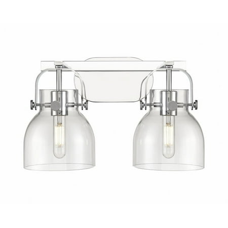 

Innovations Lighting - Pilaster II Bell - 2 Light Bath Vanity In Industrial