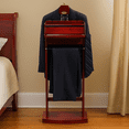 thumbnail image 5 of Proman Products Excalibur Wardrobe Charging Valet with Surge Protector, Dark Cherry, 5 of 7