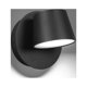 thumbnail image 1 of Aplique De Pared Led Moderno Luz De Lectura De Pared 350 Giratorio Estilo Nórdico Foco De Pared Led Lámpara De Pared Interior Para Dormitorio Sala De Estar Pasillo Escalera, Negro, 1 of 5