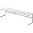 thumbnail image 2 of YAMAZAKI Home Expandable Support Rack-Kitchen Storage Organizer Steel Countertop Shelf, One Size, White, 2 of 2