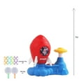 thumbnail image 3 of Outdoor Activity Toy Kids Flying Disc Launcher Toy Game Rocket Flying Toy New O1, 3 of 8