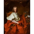 thumbnail image 3 of Hyacinthe Rigaud 20x24 Black Modern Framed Museum Art Print Titled - Portrait of Cardinal Guillaume Dubois (1723), 3 of 5