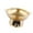 gold, variant on simhoa Alcohol Stoveup Hot Pot Portable Chinese Small Hotpot for Party Hotels Outdoor 23x13.4cm