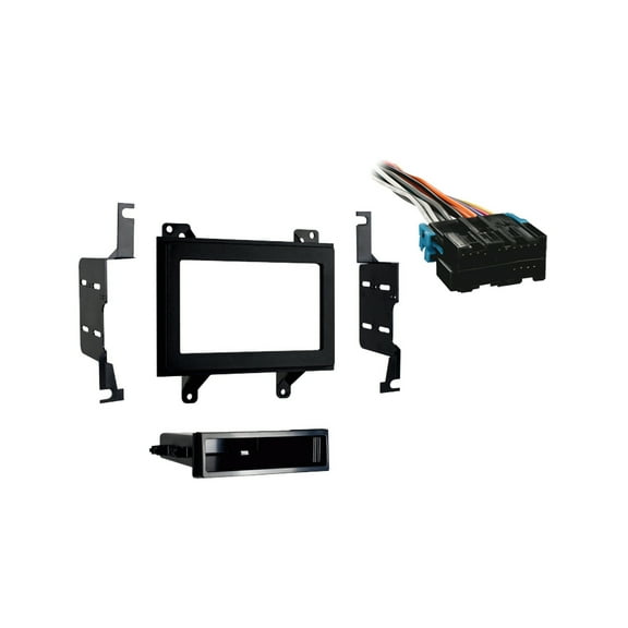 Fits Isuzu Hombre 1996-1997 Double DIN Stereo Harness Radio Install Dash Kit