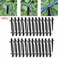 thumbnail image 2 of 50x  Garden Water Flow Irrigation Drippers on Stake Emitter Drip Sprinklers, 2 of 14
