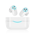 thumbnail image 1 of Auriculares Auriculares compatibles con Bluetooth Pantalla digital Auriculares con cancelación de ruido Música de alta fidelidad de baja latencia con micrófono Blanco 1 par Inevent EL005252-02B, 1 of 7