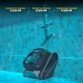 thumbnail image 4 of Dolphin Liberty 300 Cordless Robotic Pool Vacuum Cleaner — Simple Inductive Charging — Click-Up for Easy Removal — Ideal for Above and In-Ground Pools up to 33 FT in Length, 4 of 5