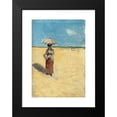 thumbnail image 2 of Jean-Louis Forain 11x14 Black Modern Framed Museum Art Print Titled - Walk in the Sun (C. 1880-83), 2 of 5
