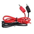 2024 Banana Test Lead 4mm Male to Male 32A 1000V Red Black Set Kit for