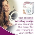 Beurer 5x Magnifying Cosmetic Vanity, Illuminated LED, Double Sided
